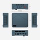 Mini PC Windows 11 Ryzen 5 3550H 16 Go RAM 512 Go SSD Radeon Vega 8 Double HDMI