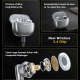 Écouteurs TWS Semi Intra-Auriculaires Avec Pilotes 13 Mm Connexion Sans Fil 5.4 Contrôle Tactile Et 4 H D’Autonomie - www.yon...