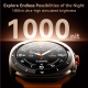 Montre Connectée Sport Et Suivi De Santé Avec Appels Bluetooth Écran AMOLED 466x466 IP68 Et 100 Modes Sportifs - www.yonis-sh...