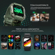 Montre Connectée Avec Suivi Du Sommeil Et De La Fréquence Cardiaque Écran TFT 1.72 Pouce Autonomie 15 Jours Android iOS - www...