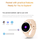 Montre Connectée Avec Suivi Cardiaque Écran AMOLED 466x466 Appels Bluetooth Étanche IP68 Autonomie 5 À 6 Jours - www.yonis-sh...