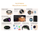 Montre Connectée Avec Suivi Cardiaque Écran AMOLED 466x466 Appels Bluetooth Étanche IP68 Autonomie 5 À 6 Jours - www.yonis-sh...