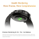 Montre Connectée Avec Suivi Cardiaque Écran AMOLED 466x466 Appels Bluetooth Étanche IP68 Autonomie 5 À 6 Jours - www.yonis-sh...