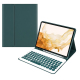 Clavier Pour Tablette Avec Touches Ronde Et Étui En Cuir Intégré Bluetooth Pour Une Expérience Optimale - www.yonis-shop.com