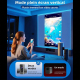 Vidéoprojecteur LCD Android 13 720p Compatible 1080p 180 ANSI Autofocus Wifi 6 Double Bande - www.yonis-shop.com