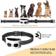 Collier De Dressage Pour Chien Anti-Aboiement Avec Télécommande 3 Modes Clôture Sans Fil 10 À 300 Mètres IPX7 - www.yonis-sho...