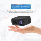 Mini Videoprojecteur Portable Ultra Léger 800 Lumens, Qualité HD 1080P, Longue Durée de Vie, Haut Parleur Puissant, Idéal Pou...