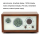 Radio Réveil Couleur Bois Rétro Multifonction et Thermomètre Électronique - www.yonis-shop.com