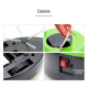 Robot Aspirateur Intelligent Vert avec Brosse en Nylon et Batterie Longue Durée - www.yonis-shop.com