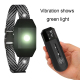 Collier De Dressage Pour Chien Anti Aboiement Étanche IPX7 Avec Télécommande Portée 800 Mètres Vibration Et Choc Statique - w...