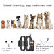 Collier De Dressage Pour Chien Anti Aboiement Avec Télécommande 3 Modes Portée De 1000 M 3 Récepteurs Et 100 Niveaux - www.yo...