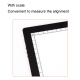 Tablette Lumineuse LED Rechargeable Avec Température Réglable Et Interface Type-C Pour Dessin Et Copie - www.yonis-shop.com