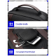 Sac à Dos Ordinateur Antivol Imperméable avec Port USB Grande Capacité Léger Noir - www.yonis-shop.com