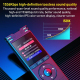 Dictaphone Intelligent HD Réduction De Bruit Commande Vocale Écran Couleur 1.44 Pouces Enregistrement Longue Durée Haute Défi...