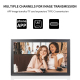 Cadre Photo Numérique Connecté Écran LCD 18.5 Pouces Haute Résolution Stockage 32GB Android 6.0 WiFi Intégré Audio Stéréo - w...