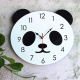 Horloge Murale Panda En Acrylique Pour Salon Chambre Et Bureau Design Simple Et Écologique - www.yonis-shop.com