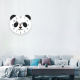 Horloge Murale Panda En Acrylique Pour Salon Chambre Et Bureau Design Simple Et Écologique - www.yonis-shop.com