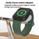 Chargeur Sans Fil Magnétique 3 En 1 Pour Téléphone Montre Et Écouteurs Support De Bureau Réglable 15 W Compatible Qi - www.yo...