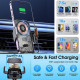 Chargeur Sans Fil Voiture 15W Ultra Rapide Avec Support Stable Et Rotation Libre Technologie Cyberpunk - www.yonis-shop.com