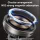 Chargeur Sans Fil Voiture 15W Avec Support Magnétique Puissant Et Éclairage RGB Pour Rechargement Rapide - www.yonis-shop.com