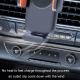 Chargeur Sans Fil Voiture Support Téléphone Portable Navigation Avec Recharge Rapide 15W Sécurisée Et Refroidissement Intelli...