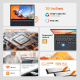 Ordinateur Portable Windows 11 16 Pouces 16 Go 512 Go SSD Ryzen 5 7430U Écran IPS Clavier Rétroéclairé - www.yonis-shop.com