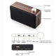 Enceinte Bluetooth Bois Design Tactile Avec Basses Profondes Supporte Carte TF U Disk AUX 3.5mm - www.yonis-shop.com