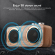Enceinte Bluetooth Bois Avec Basses Surround 3D Support Carte TF U Disk AUX 3.5mm Autonomie Longue Durée 4500mAh - www.yonis-...