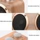 Enceinte Bluetooth Bois Avec Basses Surround 3D Support Carte TF U Disk AUX 3.5mm Autonomie Longue Durée 4500mAh - www.yonis-...