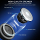 Enceinte Bluetooth LED Lumineuse TWS Stéréo 6D Son Surround HIFI Autonomie Longue Durée Compacte et Portable - www.yonis-shop...