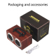 Enceinte Bluetooth Bois Stéréo Dual Horn Portable Avec Support Téléphone Autonomie 8h AUX TF - www.yonis-shop.com