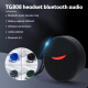 Mini Enceinte Bluetooth 2 En 1 Avec Casque Sans Fil Haut-Parleur Magique Mains Libres Radio FM Support Téléphone Aux MP3 TWS ...