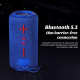 Mini Enceinte Bluetooth Portable 10W TWS LED Lumineuse Autonomie 2H Radio FM Mains-Libres MP3 Aux USB - www.yonis-shop.com