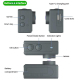 Caméra Sport Étanche 5K avec Écran Tactile et Télécommande Stabilisation Anti-Tremblement Ultra Grand Angle 170° - www.yonis-...