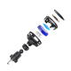 Chargeur Sans Fil Voiture Avec Dissipation Thermique Et Lumière LED RGB Pour Recharge Rapide 15W - www.yonis-shop.com
