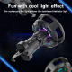 Chargeur Sans Fil Voiture Avec Dissipation Thermique Et Lumière LED RGB Pour Recharge Rapide 15W - www.yonis-shop.com