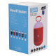 Enceinte Bluetooth Portable Stéréo Sans Fil V5.0 Avec Micro Intégré Appels Mains-Libres Support TF USB AUX FM - www.yonis-sho...