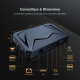 Boîtier TV Android 14 Avec Sortie HDMI 4K Processeur Octocœur Cortex A55 4 Go RAM 64 Go WiFi Bluetooth 5 - www.yonis-shop.com