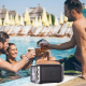 Enceinte Bluetooth Portable LED Colorées 5V Avec Appel Mains-Libres Support USB TF Aux 12H Autonomie - www.yonis-shop.com
