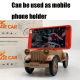 Mini Enceinte Bluetooth Rétro Bois Voiture Classic Subwoofer Radio Portatif Support Téléphone Autonomie 6h USB TF AUX - www.y...