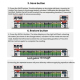 Égaliseur Audio Numérique Pour Scène Et Karaoké Double Canal 31 Bandes Réduction Du Bruit Rack 1U - www.yonis-shop.com