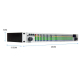 Égaliseur Audio Numérique Pour Scène Et Karaoké Double Canal 31 Bandes Réduction Du Bruit Rack 1U - www.yonis-shop.com