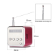 Enceinte Portable Bluetooth Avec Radio FM Lecteur MP3 Support SD TF et USB Haut-Parleur Multifonction Pour Téléphone TV - www...
