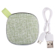 Enceinte Bluetooth Portable Design Tissu Avec Micro Intégré Appels Mains Libres Carte TF AUX 10m Khaki - www.yonis-shop.com