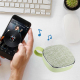 Enceinte Bluetooth Portable Design Tissu Avec Micro Intégré Appels Mains Libres Carte TF AUX 10m Khaki - www.yonis-shop.com