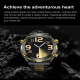 Montre Connectée Écran Couleur 1.52 Pouces Bluetooth Appels Surveillance Cardiaque Tension Artérielle Oxygène Sang - www.yoni...