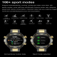 Montre Connectée Écran Couleur 1.52 Pouces Bluetooth Appels Surveillance Cardiaque Tension Artérielle Oxygène Sang - www.yoni...