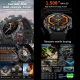 Montre Connectée 4G LTE Android 8.1 Écran AMOLED Étanche IP67 Mémoire 2GB+16GB Capteur Fréquence Cardiaque et Oxygène dans le...