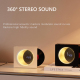 Enceinte Bluetooth Design Rétro Vinyle Haut-Parleur Sans Fil Avec Horloge Synchronisation Smartphone Son Stéréo Haute Fidélit...