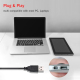 Microphone USB Haute Qualité Pour Réunions En Ligne Avec Filtre Anti Bruit Plug And Play - www.yonis-shop.com